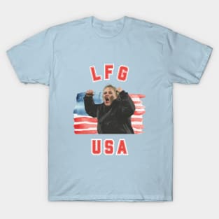 Emma Hayes USWNT Soccer LFG USA Women's Soccer T-Shirt